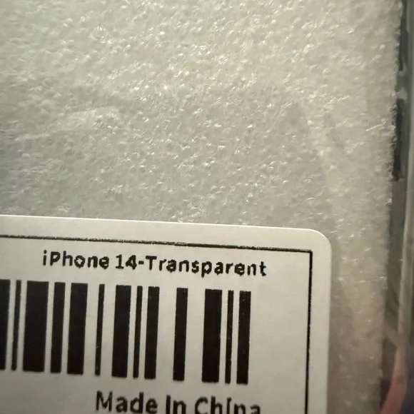 iPhone 14 Mushroom Pattern Phone Case - Black and White - Picture 2 of 5